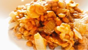 receta de lentejas con verduras